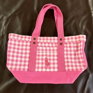 Polo Ralph Lauren Pink Tote Bag